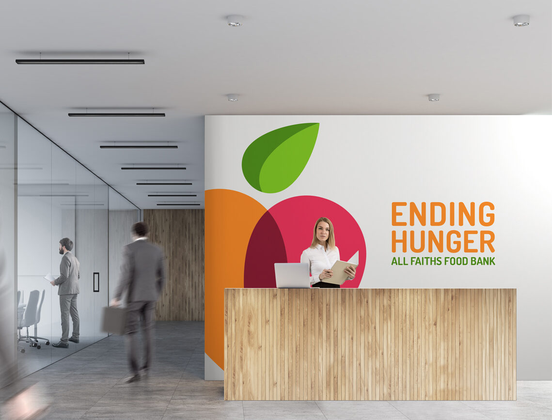 All faiths Food Bank Office Concept