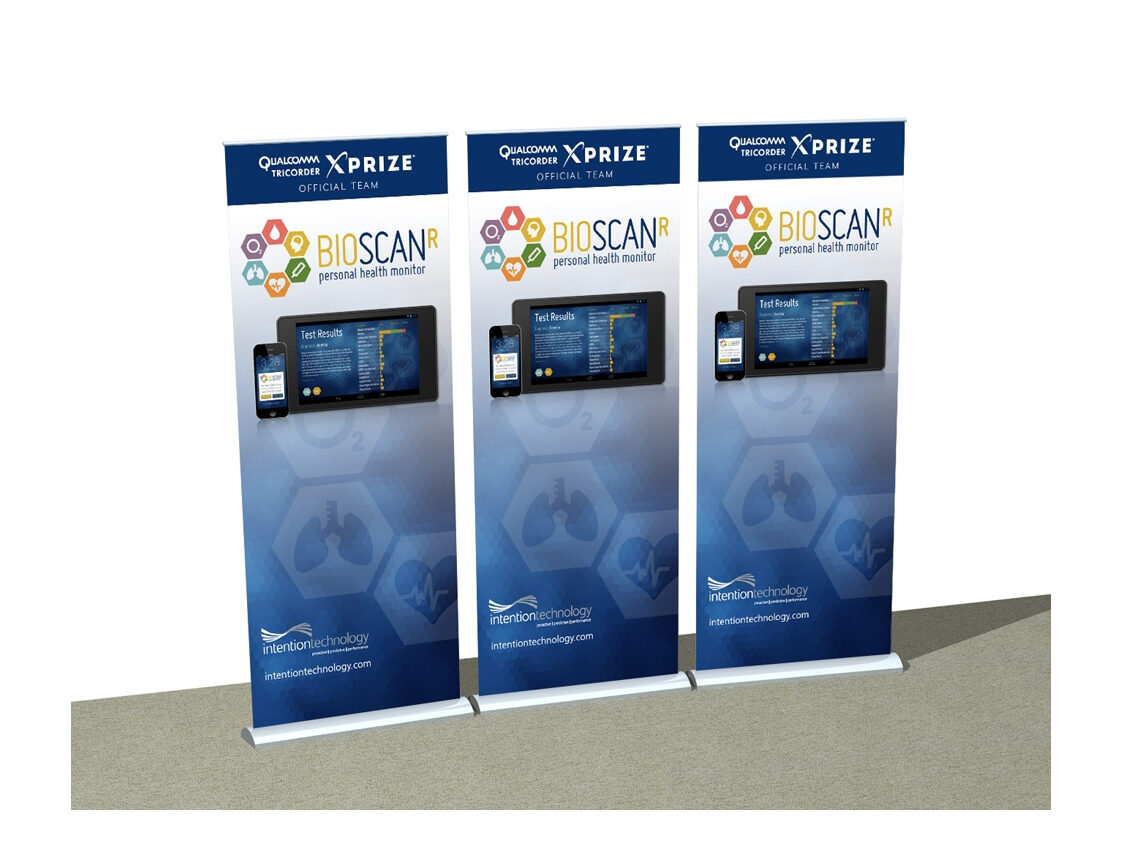 Bioscan Tradeshow banners