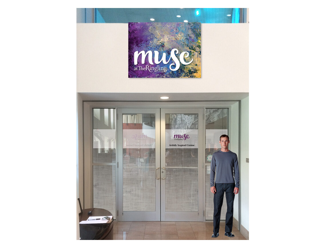 Muse at The Ringling Lobby Signage