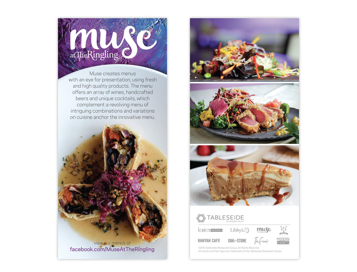 Muse at The Ringling Tourism Rack Card