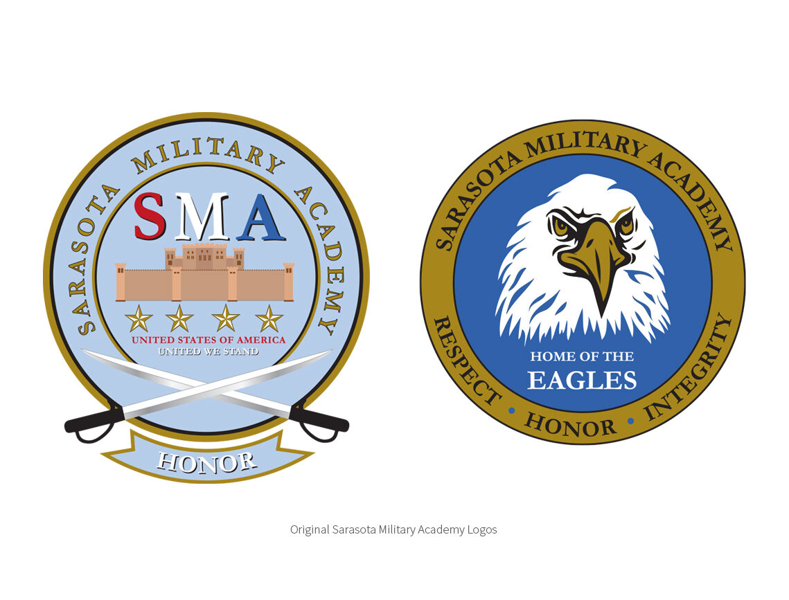 Sarasota Military Academy Original Logos