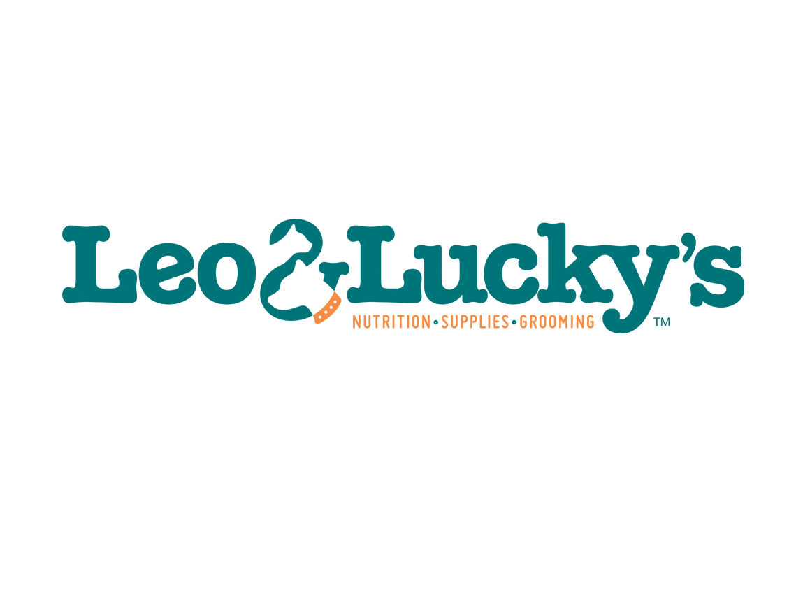 Leo & Lucky's Horizontal Logo